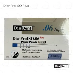 DiaDent® Dia-Pro ISO Paper Points 15-40/.06 Assorted (120)
