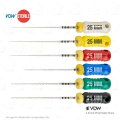 VDW Hedstroem 15-40 Assorted, 25mm (6)