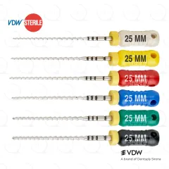 VDW Hedstroem 45-80 Assorted, 25mm (6)