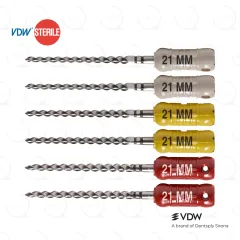 VDW K-Files 90-140 Assorted, 21mm (6)