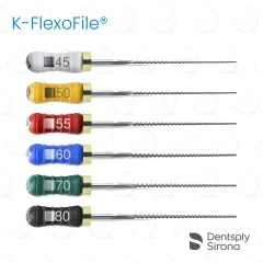 ReadySteel® K-FlexoFile® 45-80 Assorted, 25mm (6)