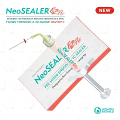 NeoSEALER® EZFlo Kit, 2.2g + 20 NaviTip™ 21mm Tips