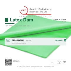 QED Rubber Dam, Medium, Green (36)