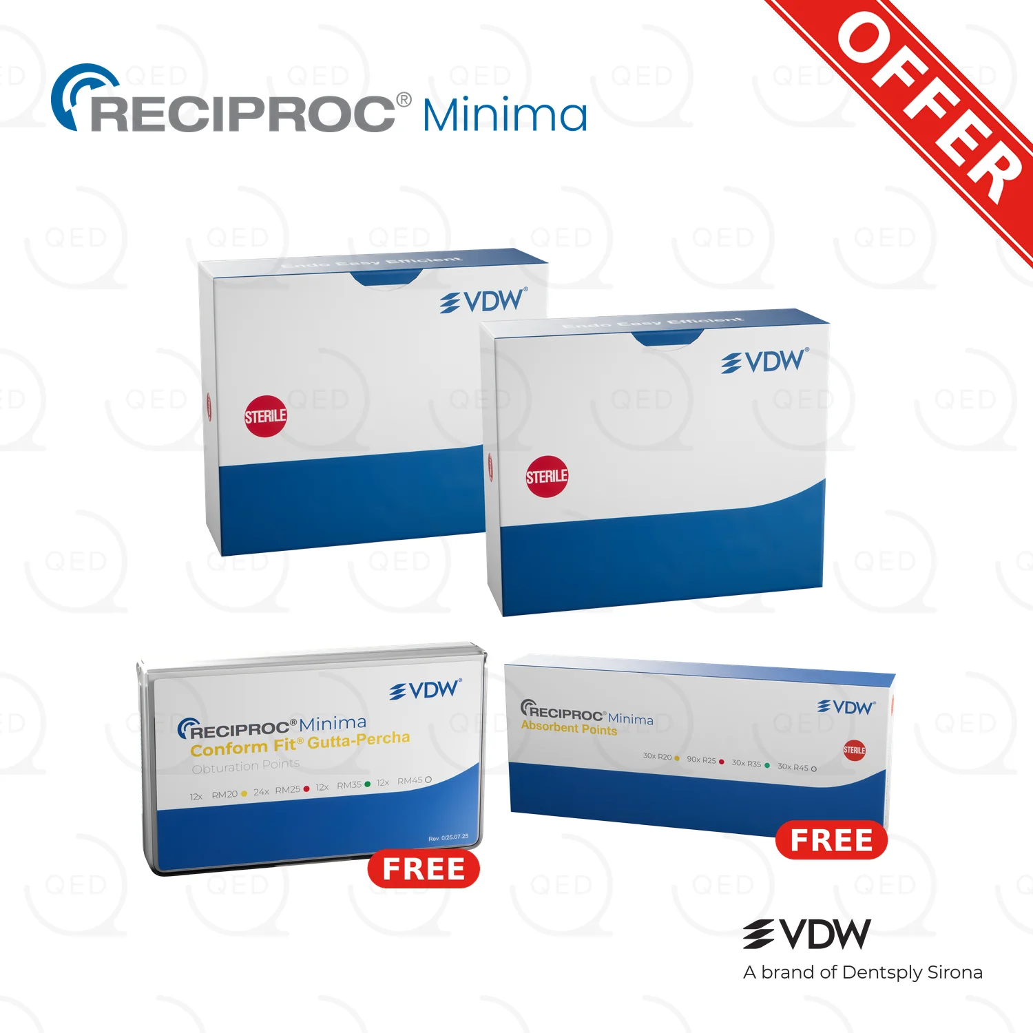 RECIPROC® Minima 2 x ASS|31mm (12) + AST GP & PP