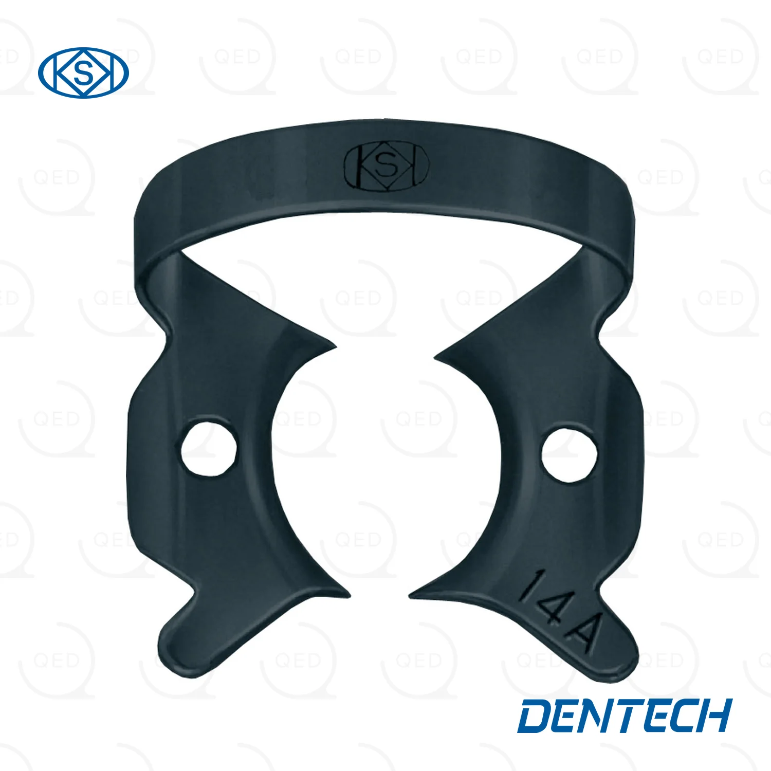 KSK Clamp 14A, Winged Molar, Black