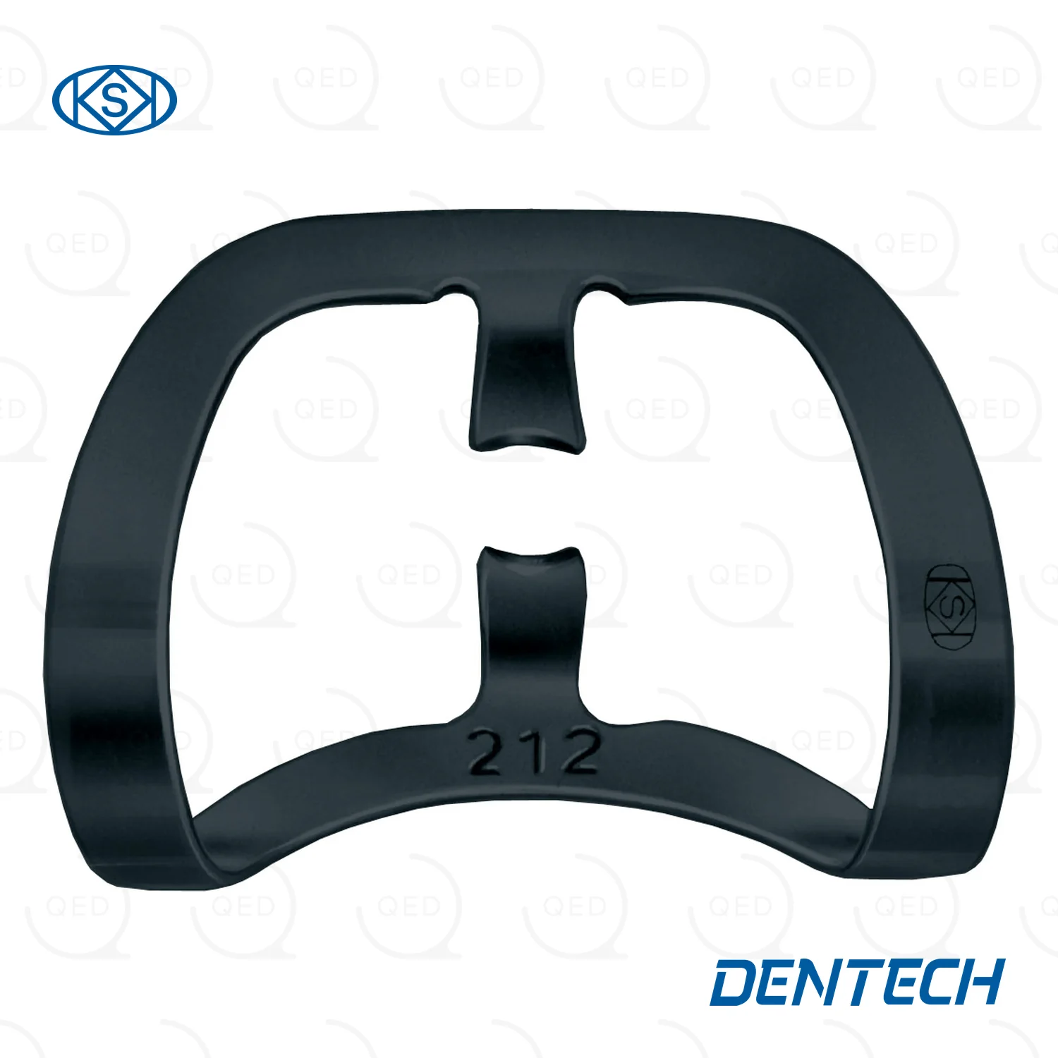 KSK Clamp 212, Wingless Incisor, Black