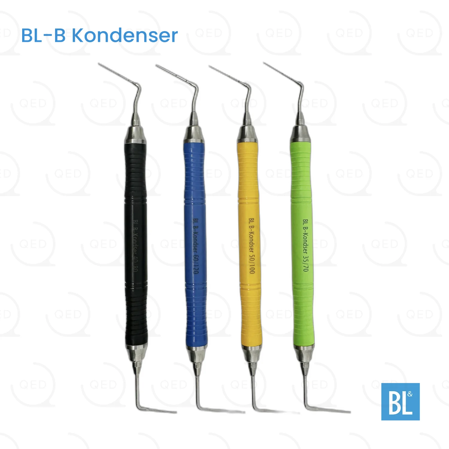 B&L BL-B Kondenser Set, NiTi / Steel (4)