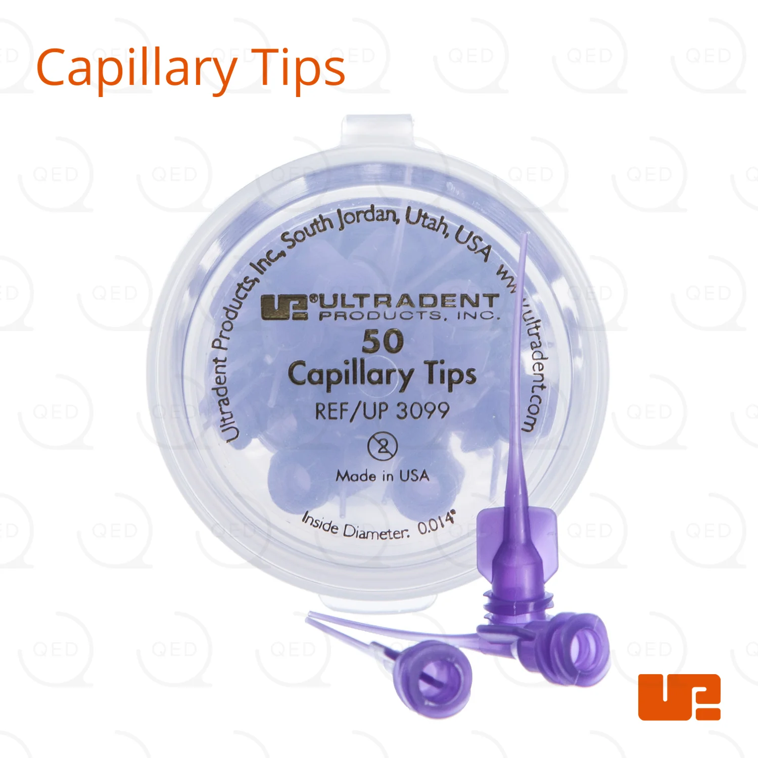 Ultradent Capillary Tips, 0.014" (50)