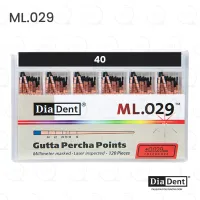 DiaDent® ML.029™ Gutta Percha 40/.02 (120)