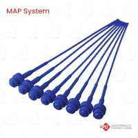 Plastic Plungers N°2 Blue (16)
