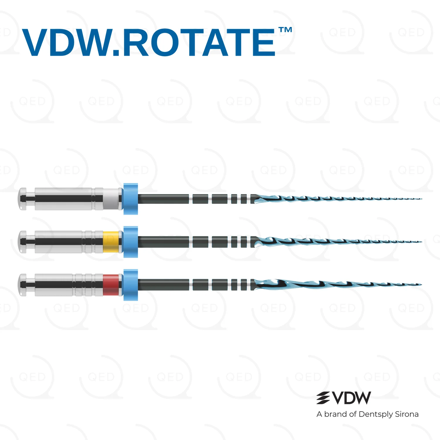 VDW.ROTATE™ Assorted, 25mm (3)